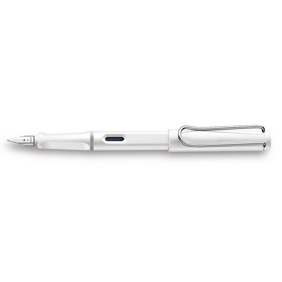 SAFARI WHITE FOUNTAIN PEN MEDIUM