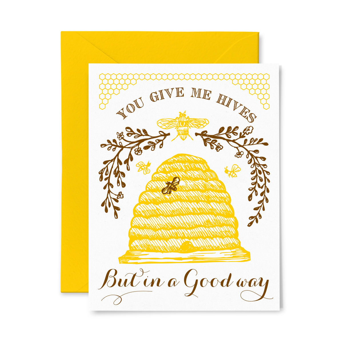 COLOR BOX LETTERPRESS CARD HIVES