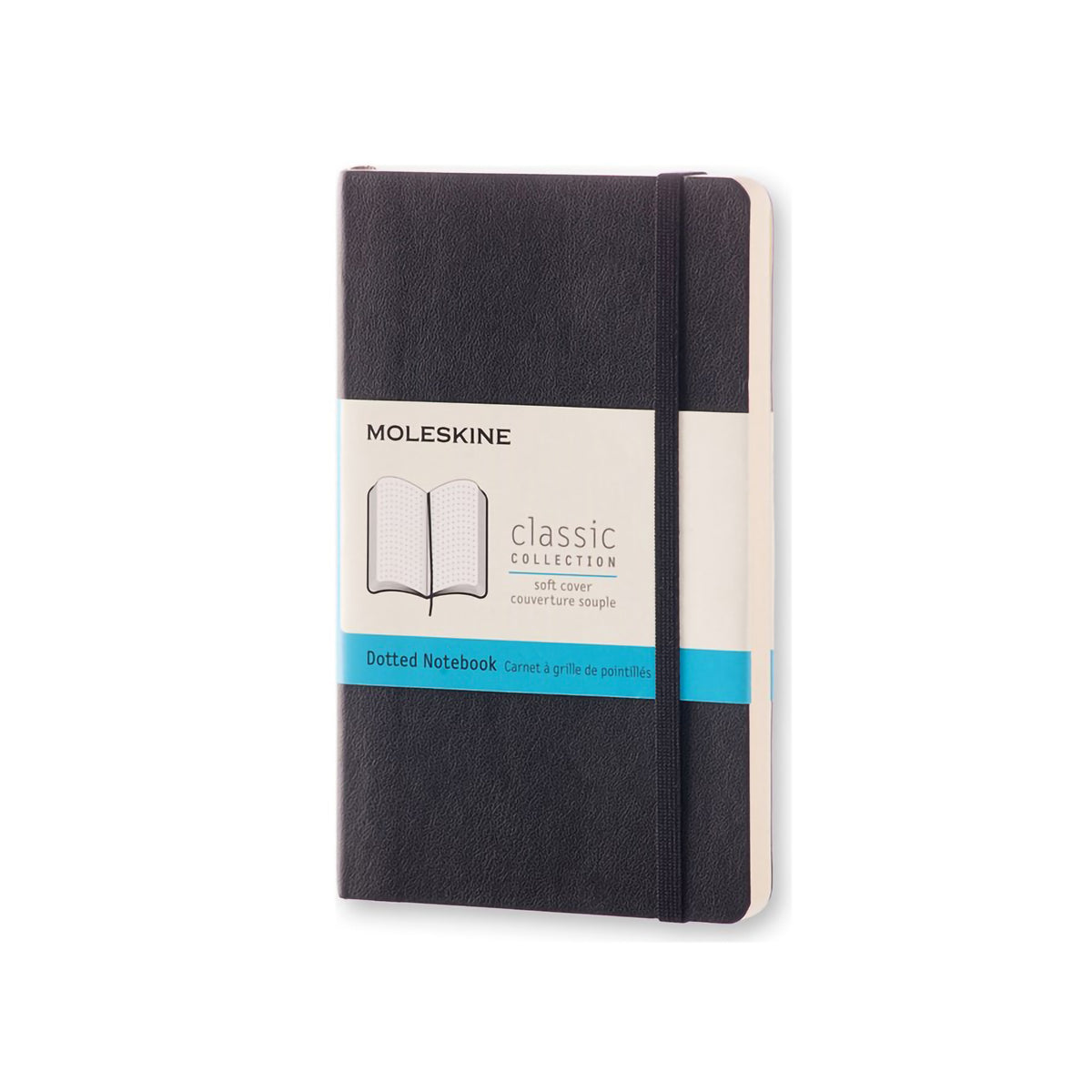 MOLESKINE SOFTCOVER DOTTED POCKET SIZE BLACK