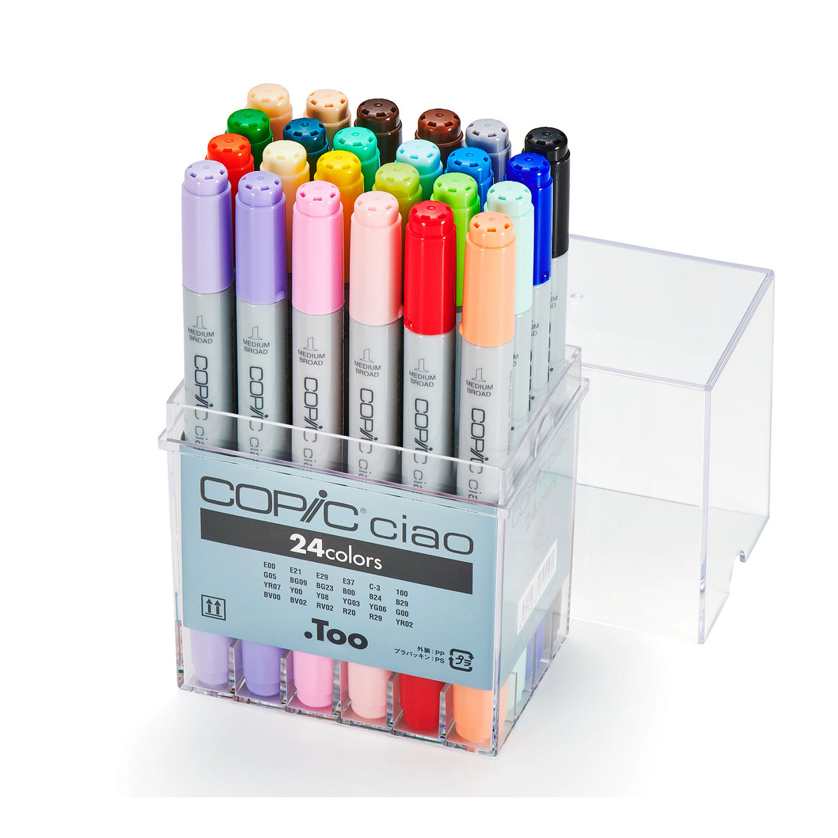 COPIC CIAO MARKER BASIC SET/24