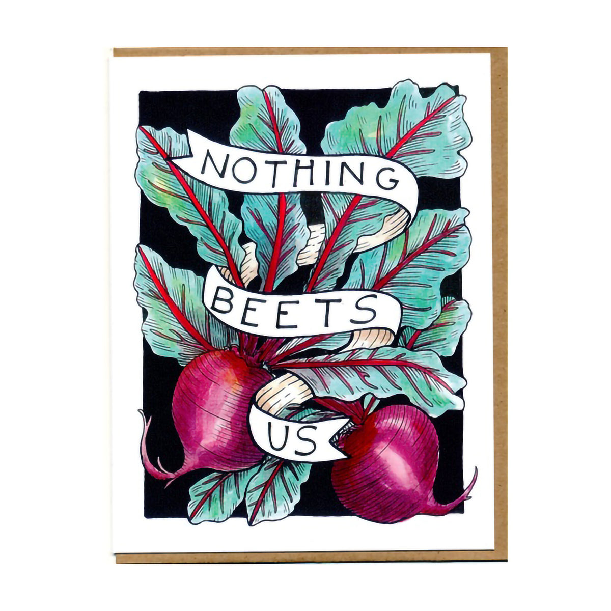 BANNER CARD - NOTHING BEETS US