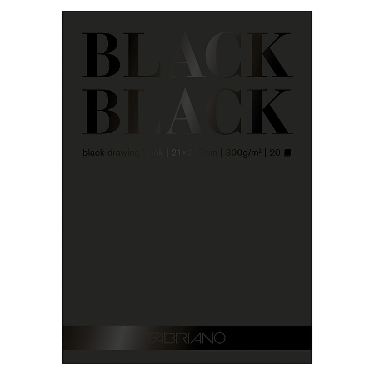 BLACK BLACK PAD 300gsm 11.75x16.5