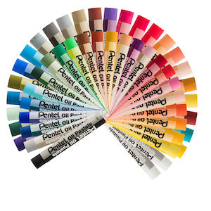 PENTEL OIL PASTELS SET/50