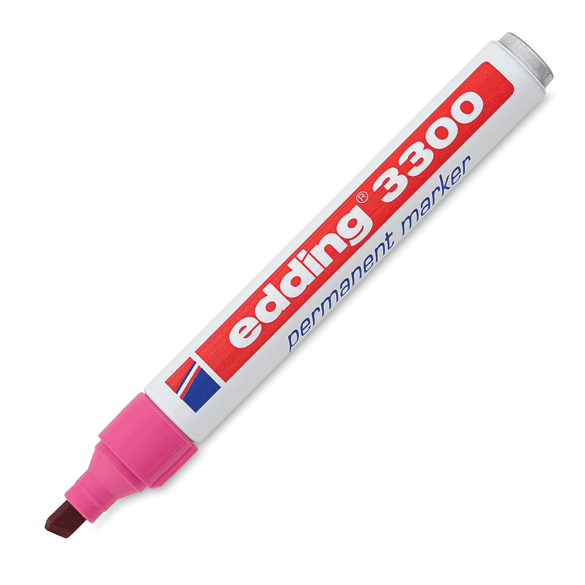 EDDING 3300 CHISEL PERMANENT MARKER PINK