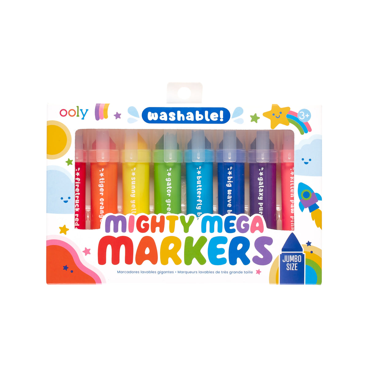 MIGHTY MEGA MARKERS SET/8