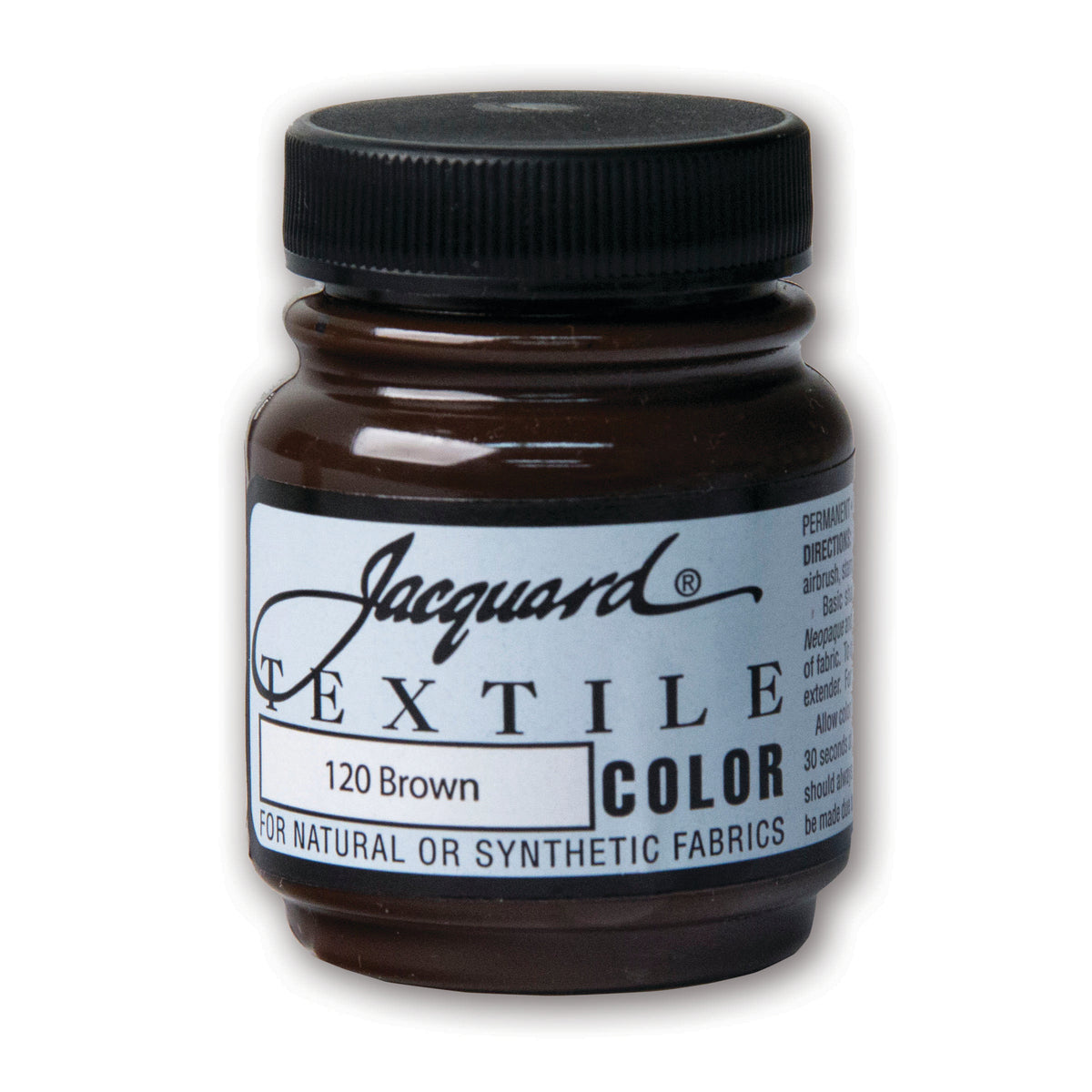 TEXTILE PAINT 2.25oz #120 BROWN