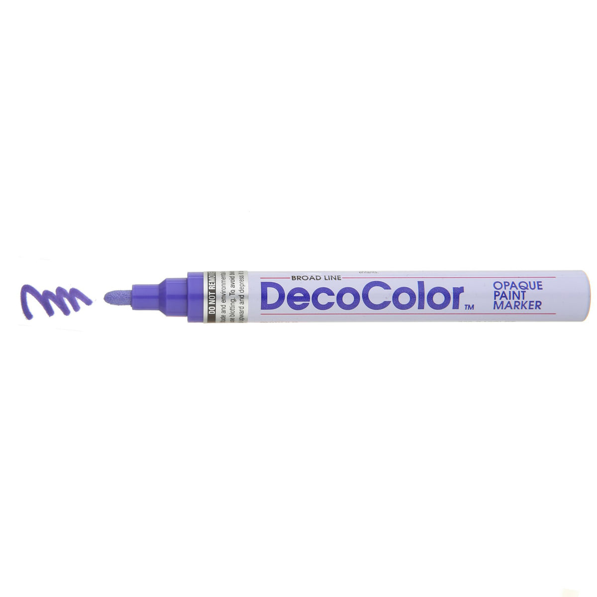 DECOCOLOR PAINT MARKER BROAD POINT VIOLET