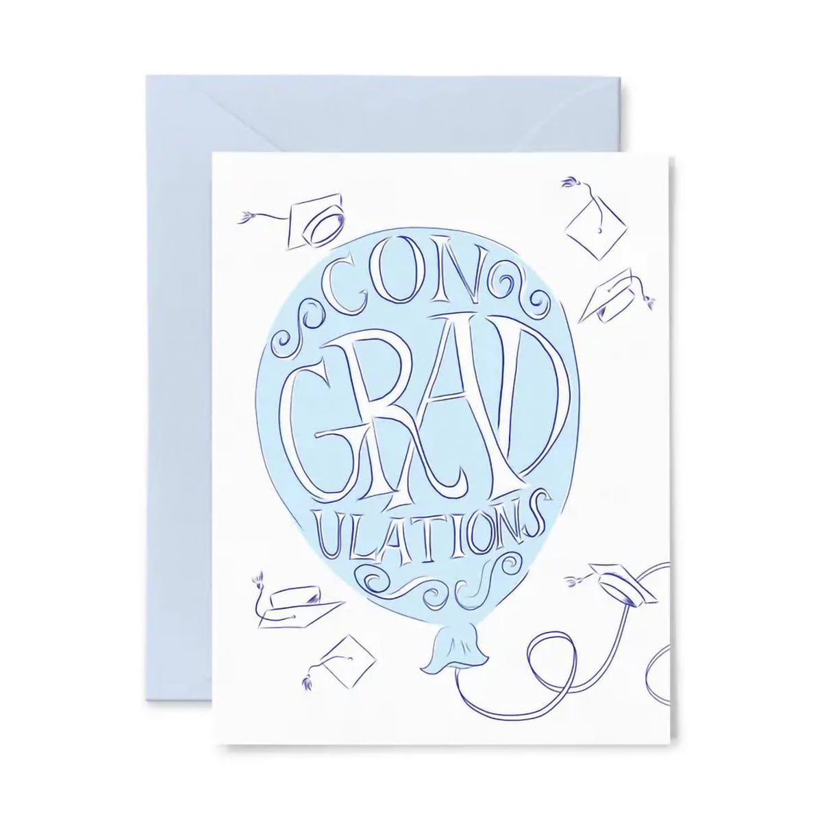 COLOR BOX LETTERPRESS CARD GRAD