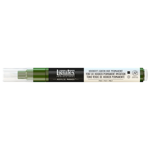 LIQUITEX PAINT MARKER FINE HOOKERS GREEN