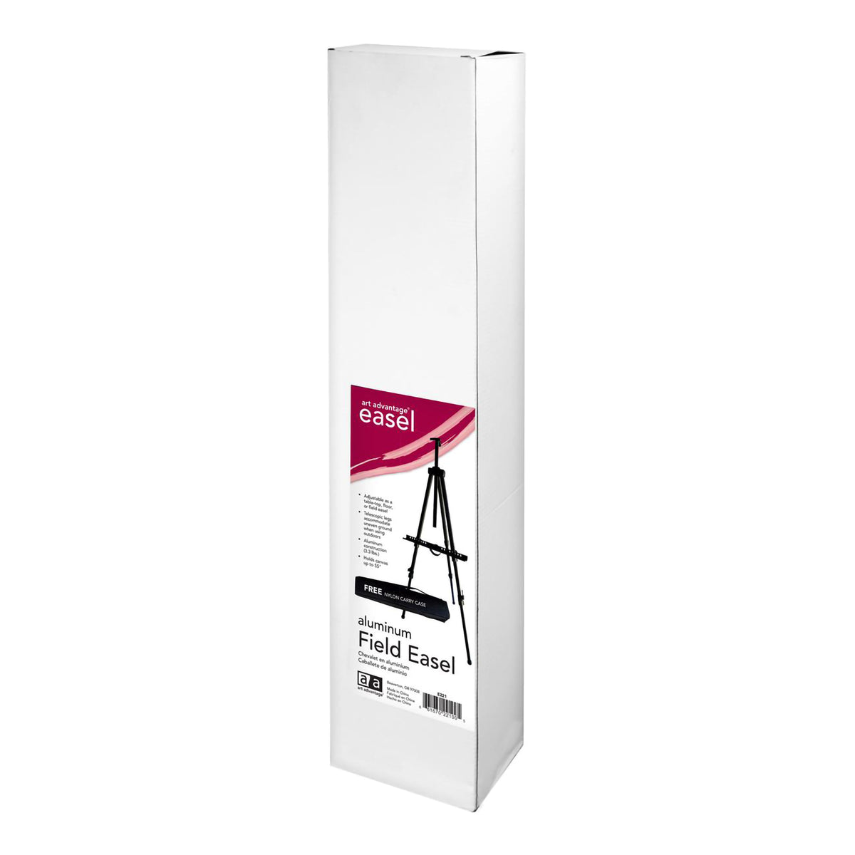 ALUMINUM FIELD EASEL BLACK