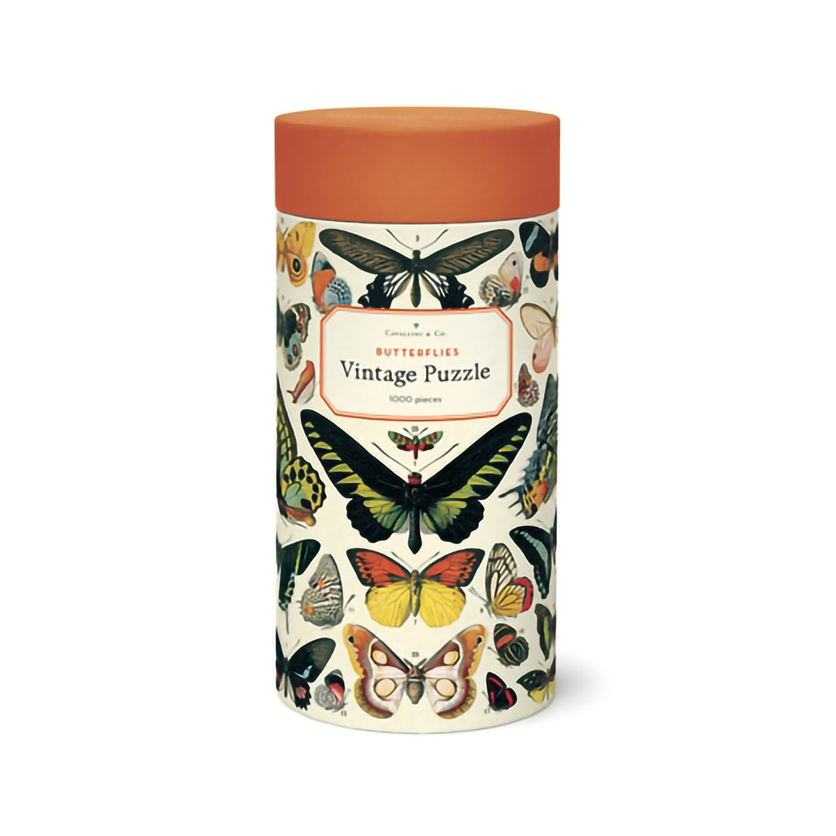 1000 PIECE VINTAGE PUZZLE - BUTTERFLIES