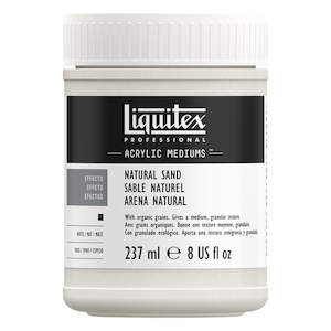 LIQUITEX NATURAL SAND TEXTURE GEL 8oz