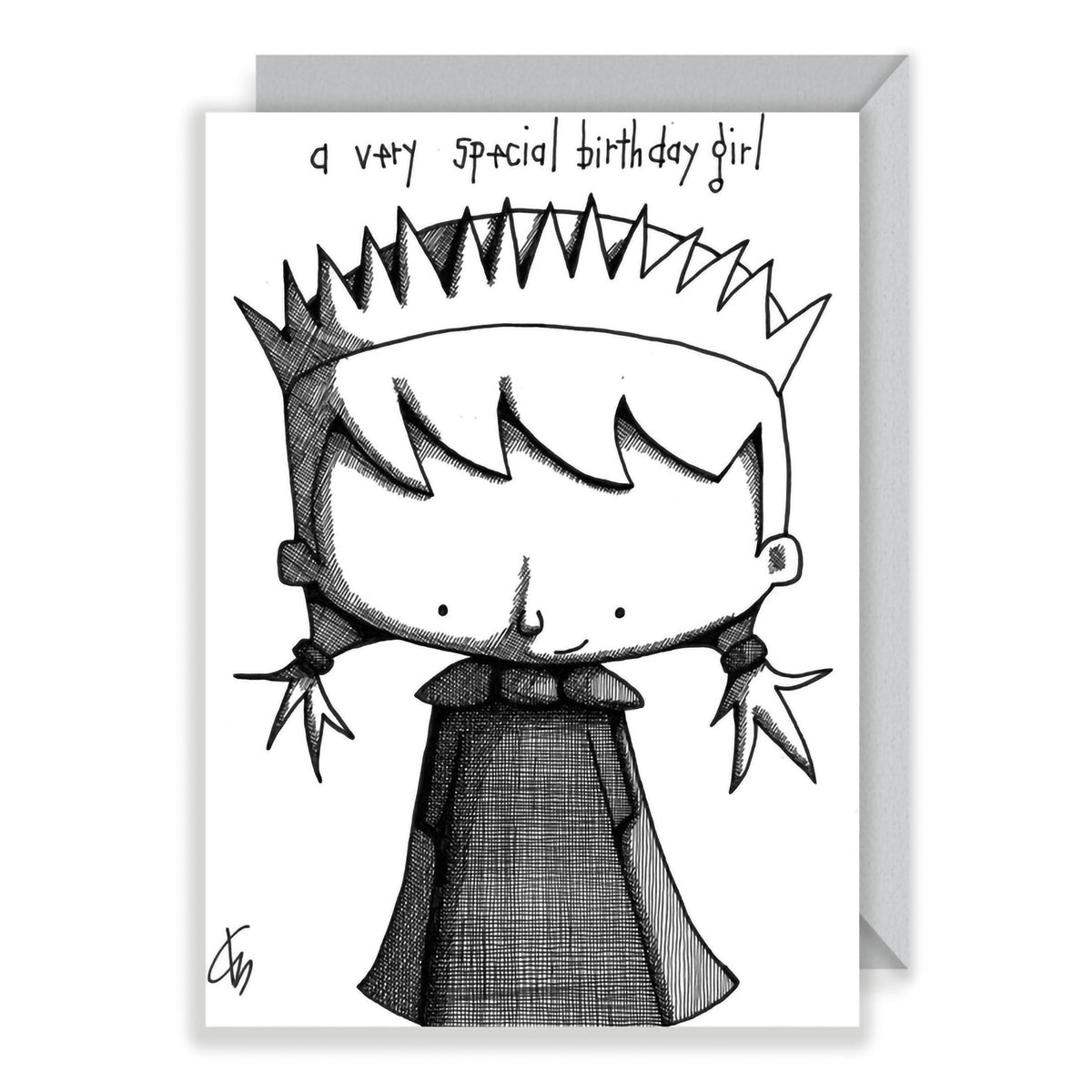 TWO CHAIR CARD - SPECIAL BIRTHDAY GIRL