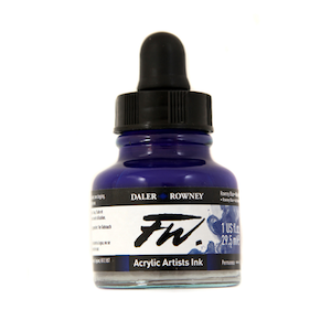 FW INK 1oz ROWNEY BLUE