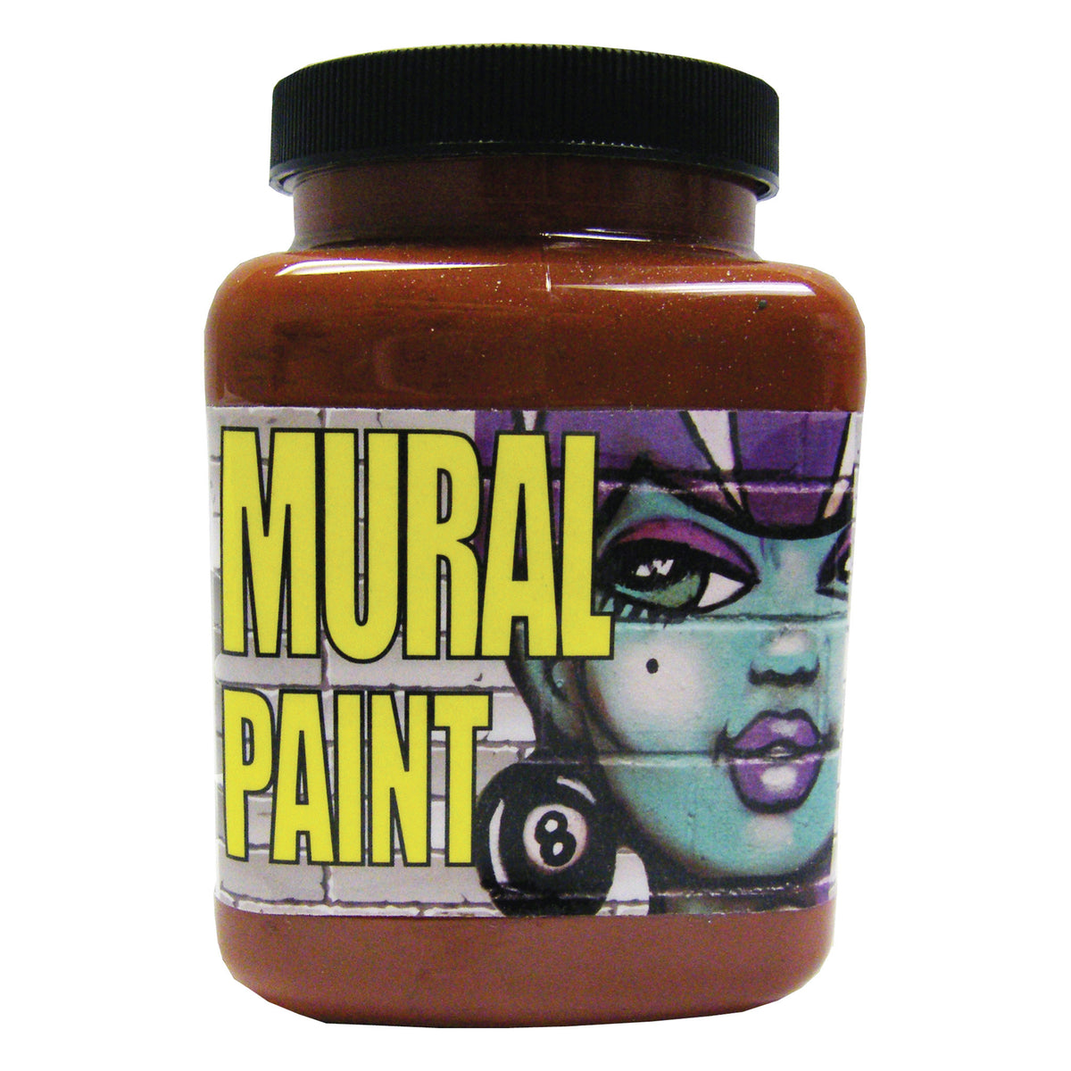CHROMA ACRYLIC MURAL PAINT 16oz DIRT (BURNT SIENNA)