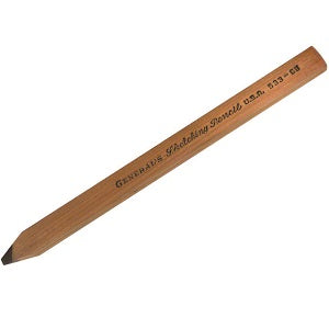 GENERAL&#39;S FLAT SKETCH PENCIL 6B