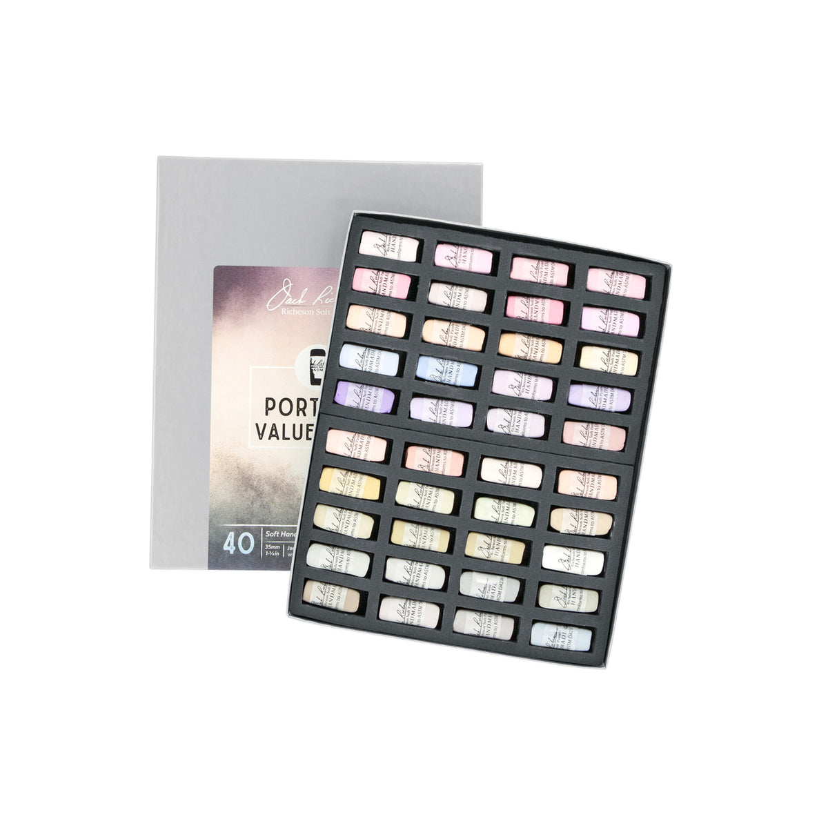 HANDROLLED SOFT PASTEL SET/40 PORTRAIT V810