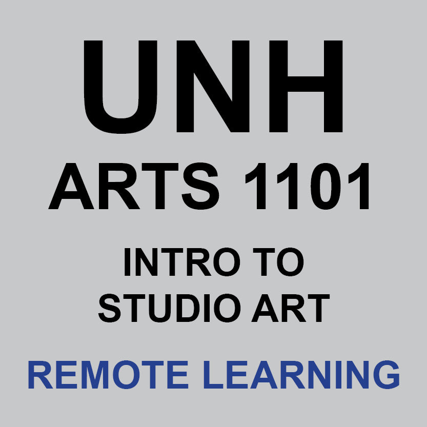ARTS 1101 - UNH - INTRO TO STUDIO ART - REMOTE LEARNING ONLY