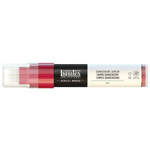 LIQUITEX PAINT MARKER WIDE QUINACRIDONE CRIMSON