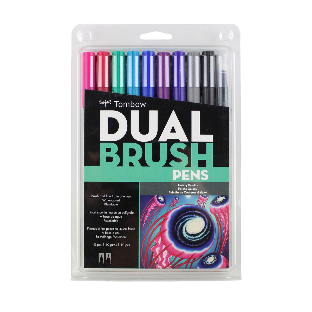 TOMBOW DUAL BRUSH SET/10 GALAXY