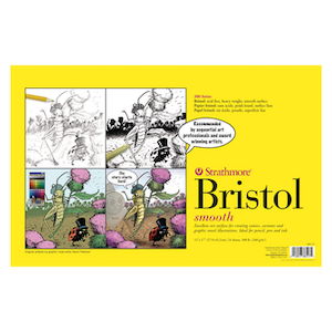 BRISTOL PAD SMOOTH 11&#39;&#39;x17&#39;&#39;