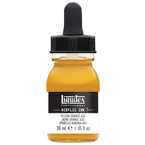 LIQUITEX INK 30ml YELLOW ORANGE AZO