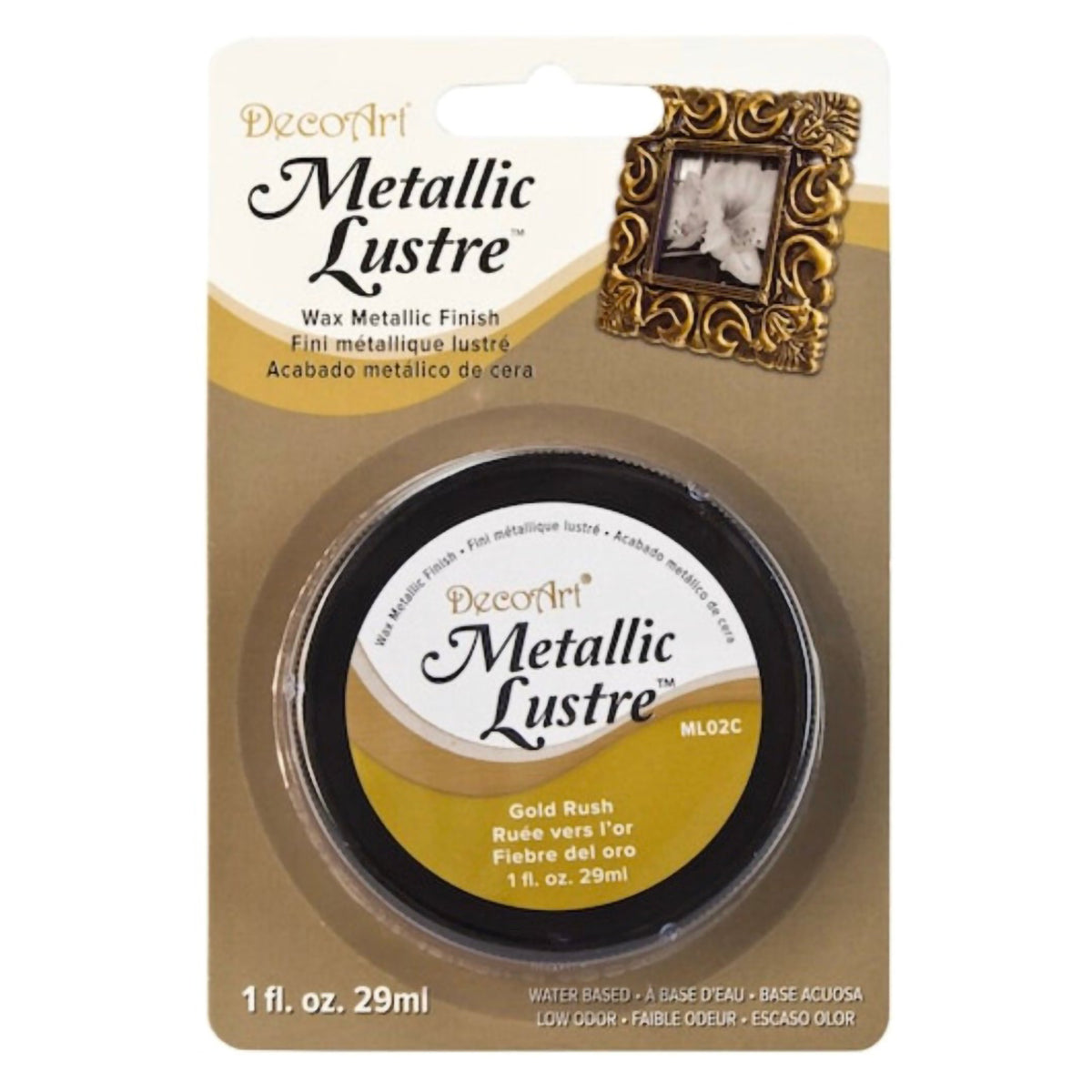 METALLIC LUSTER 1oz  GOLD RUSH