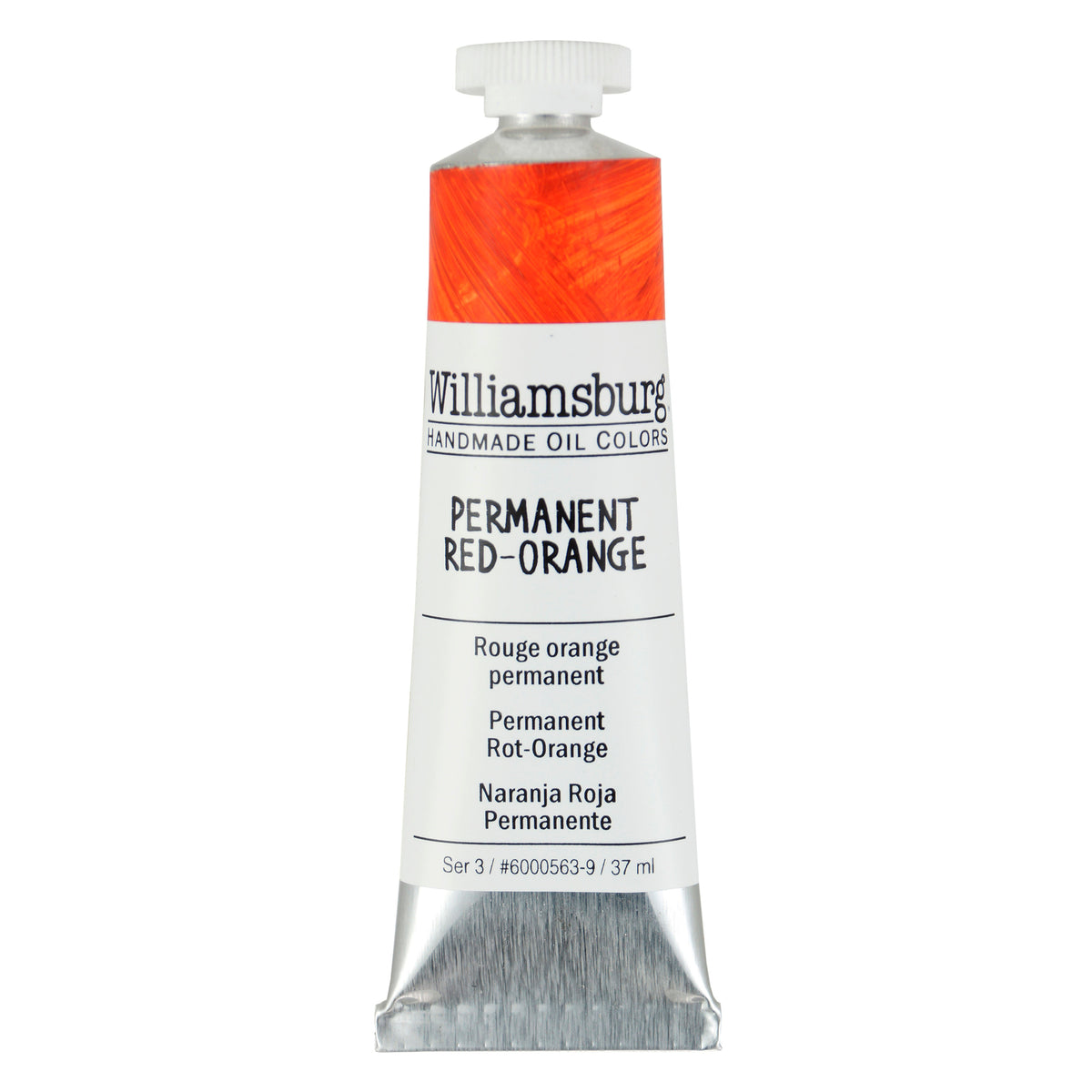 WILLIAMSBURG 37ml PERMANENT RED ORANGE