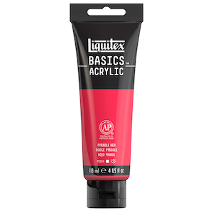 BASICS 4oz TUBE PYRROLE RED
