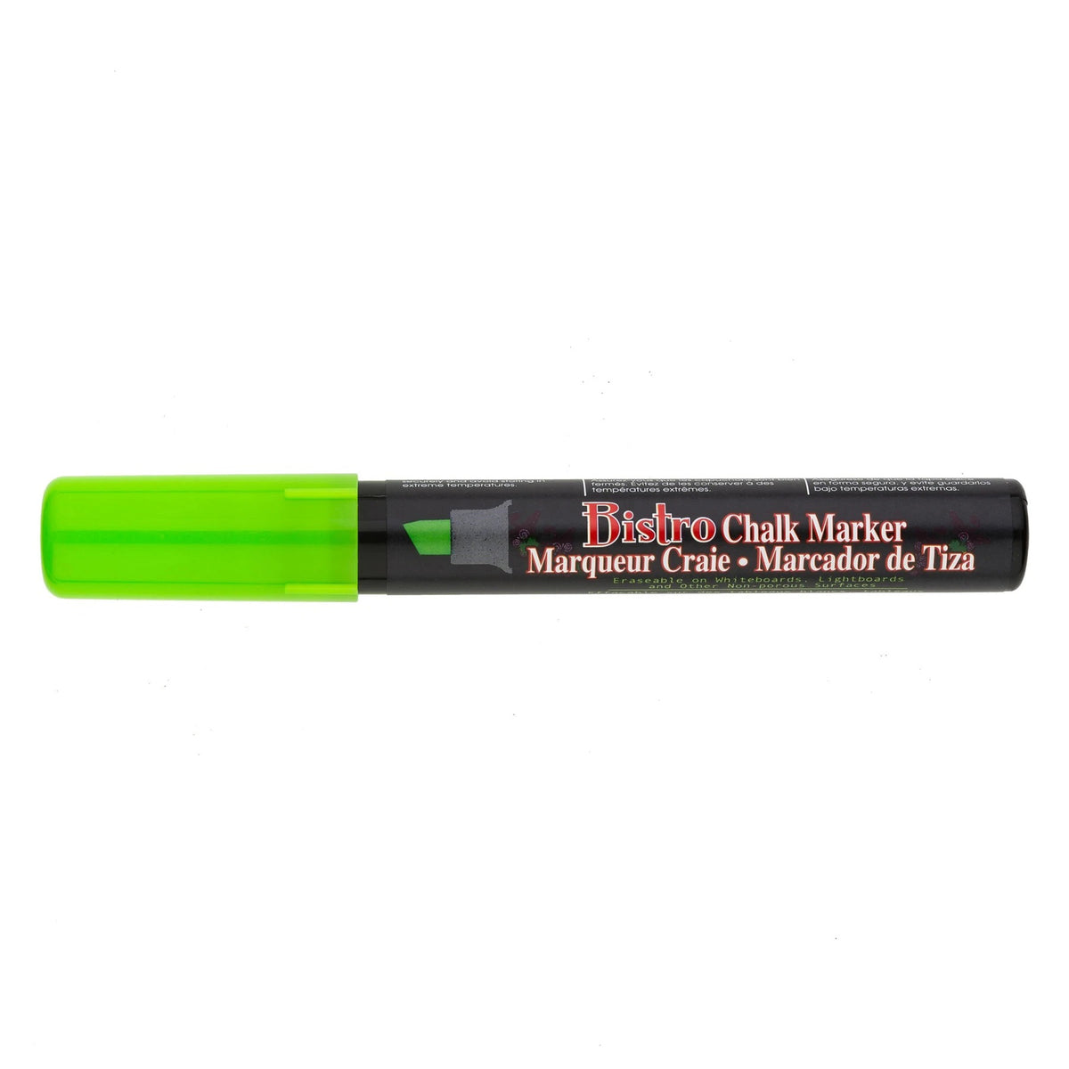 UCHIDA BISTRO CHALK MARKER CHISEL POINT FLUORESCENT GREEN