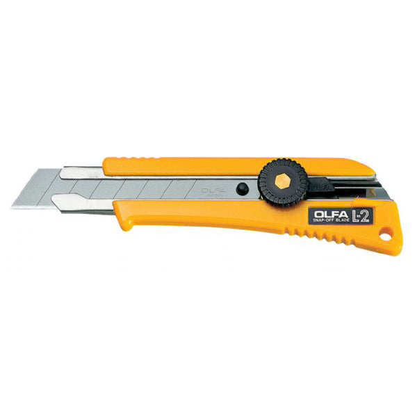 OLFA HEAVY DUTY NO-SLIP UTILITY KNIFE