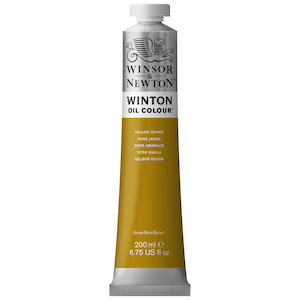 WINTON OIL COLOR 200ml  YELLOW OCHRE