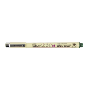 PIGMA MICRON .05 HUNTER GREEN