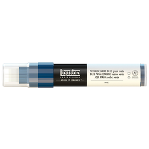 LIQUITEX PAINT MARKER WIDE PHTHALOCYANINE BLUE GREEN SHADE