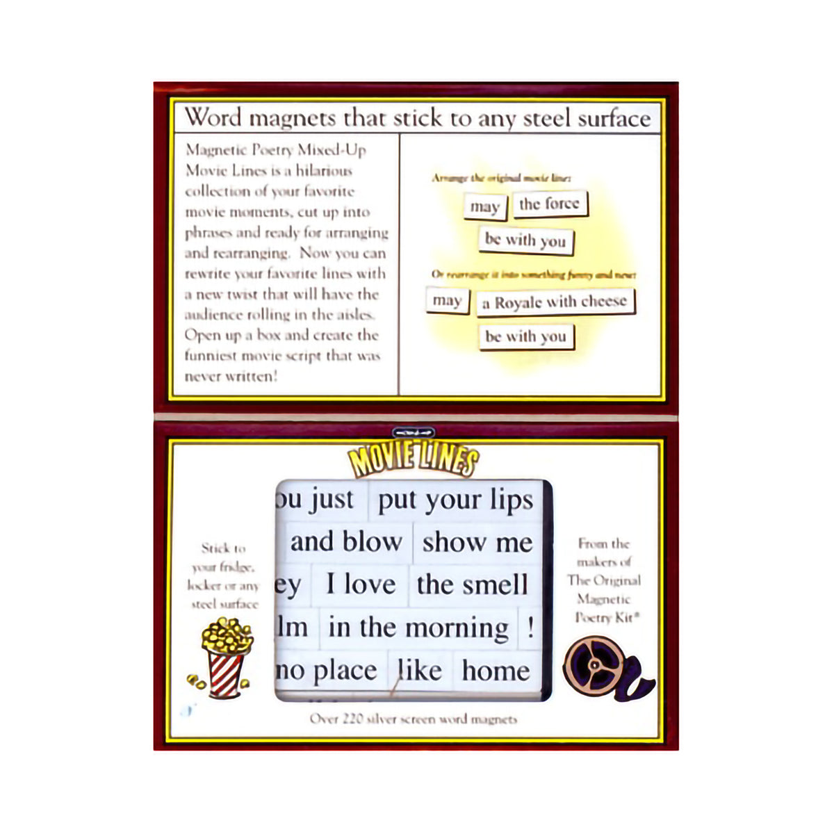 MAGNETIC POETRY MOVIE LINES