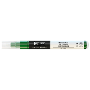 LIQUITEX PAINT MARKER FINE EMERALD GREEN