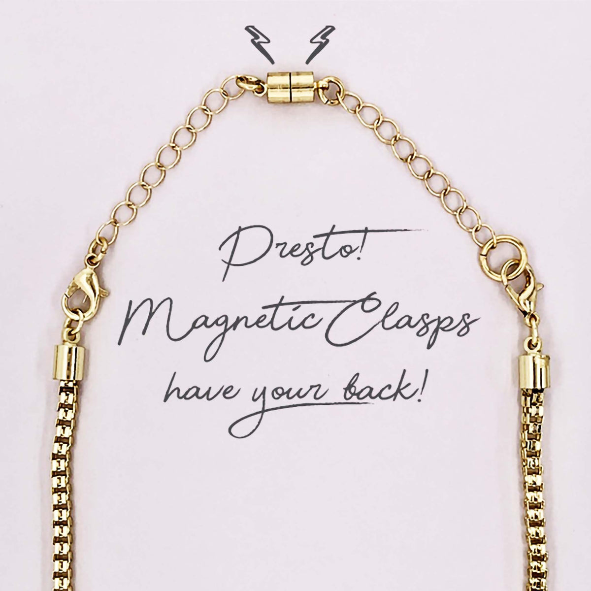 MAGNETIC CLASP SILVER