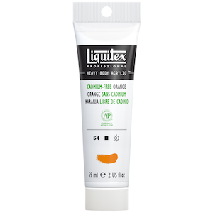 LIQUITEX HEAVY BODY 2oz TUBE CADMIUM FREE ORANGE
