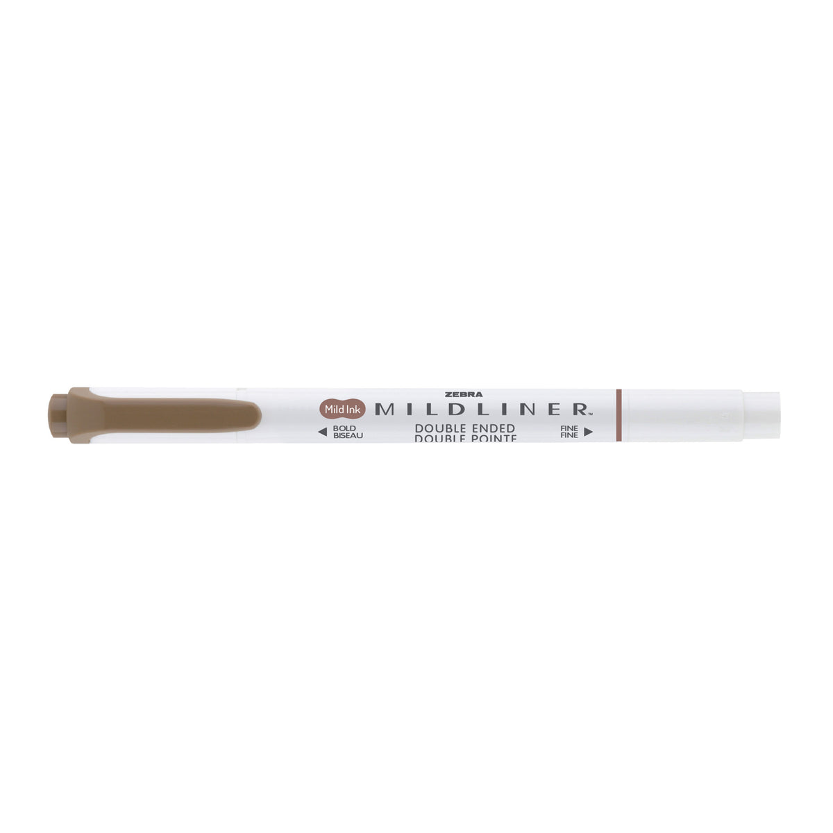 MILDLINER DOUBLE ENDED HIGHLIGHTER BROWN