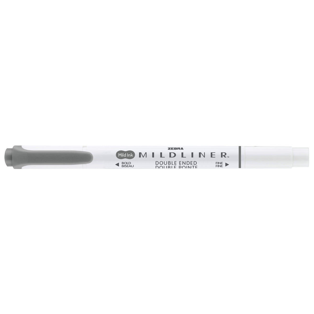 MILDLINER DOUBLE ENDED HIGHLIGHTER DARK GRAY