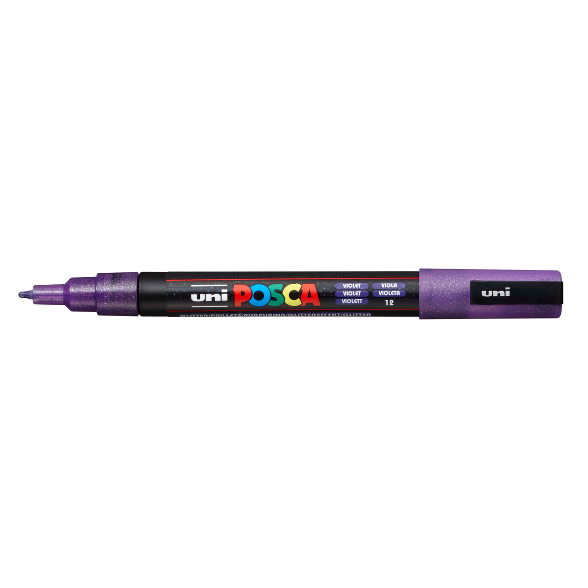 POSCA PAINT MARKER PC-3M FINE GLITTER VIOLET