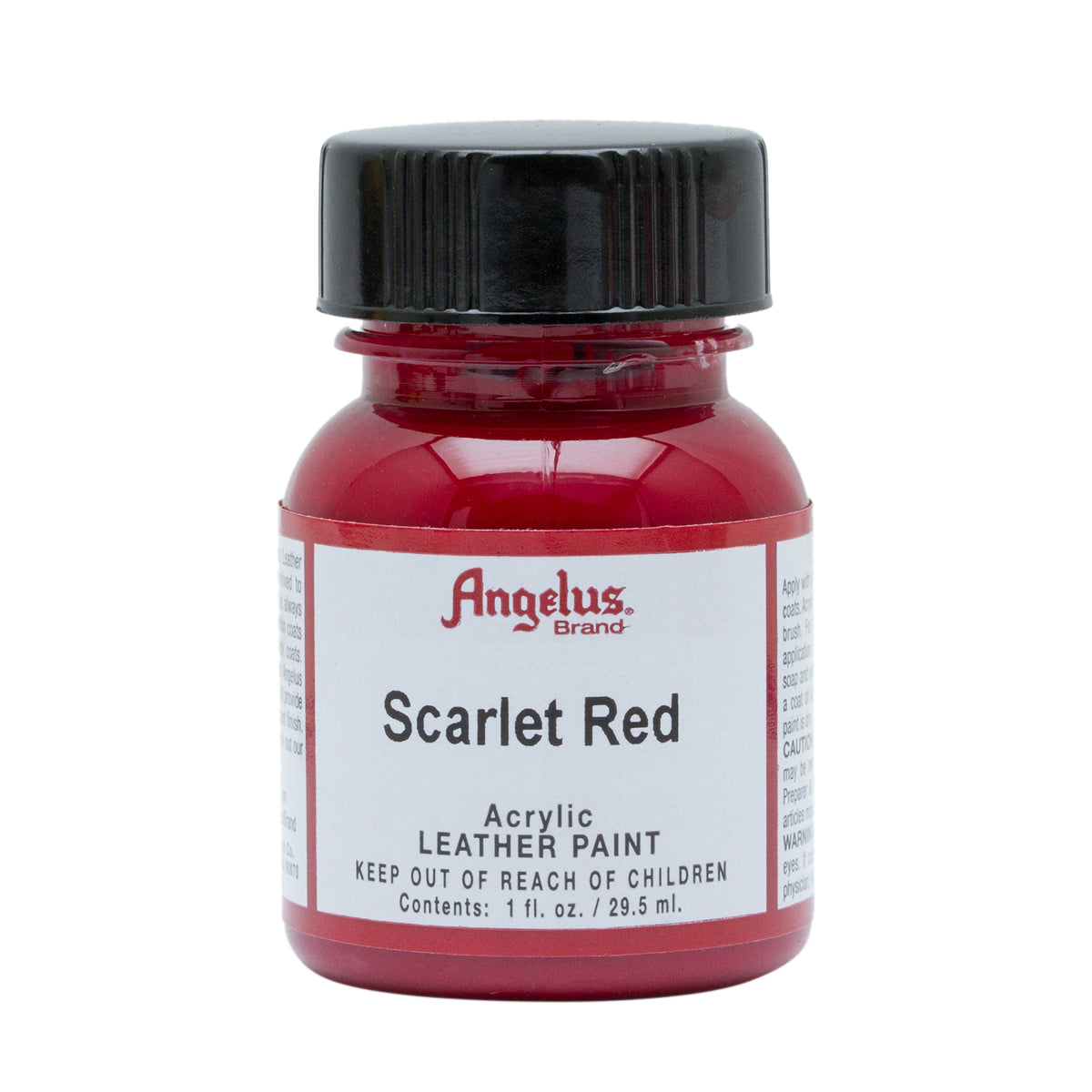 LEATHER PAINT 1oz SCARLET