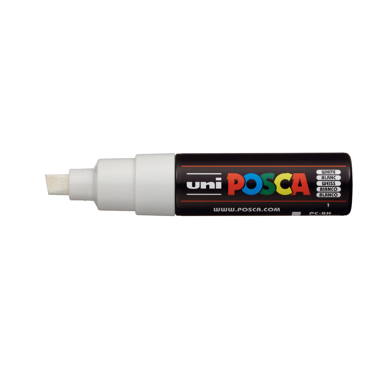 POSCA PAINT MARKER PC-8K BROAD WHITE