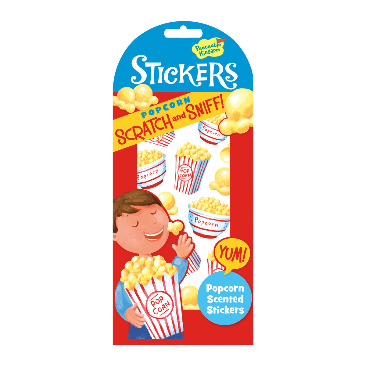 SCRATCH AND SNIFF STICKERS POPCORN
