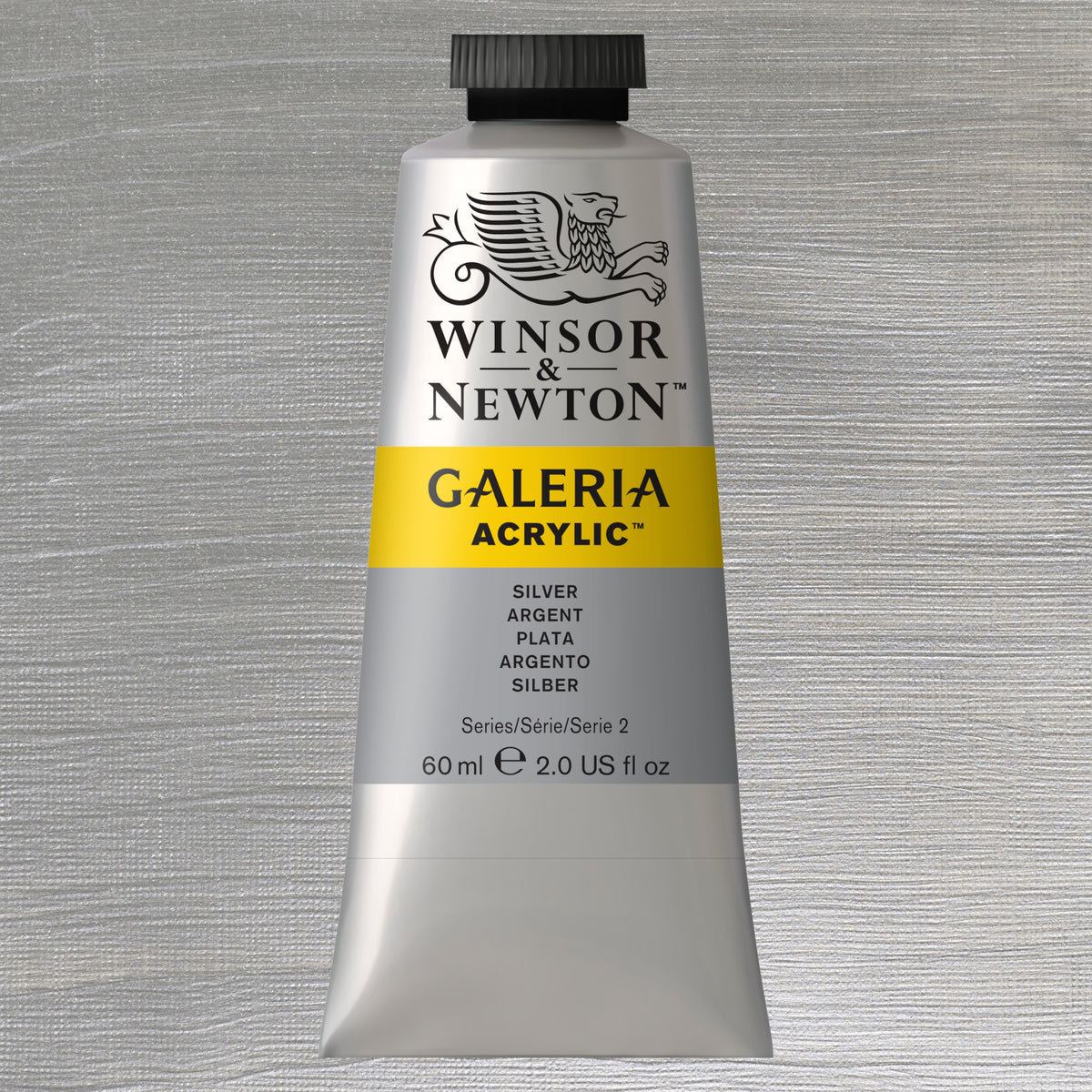 W&amp;N GALERIA ACRYLICS SILVER 60ml