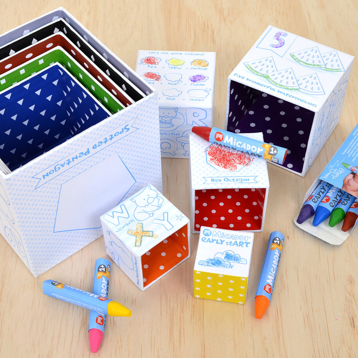 EARLY START STACKTIVITIES NESTING BLOCKS