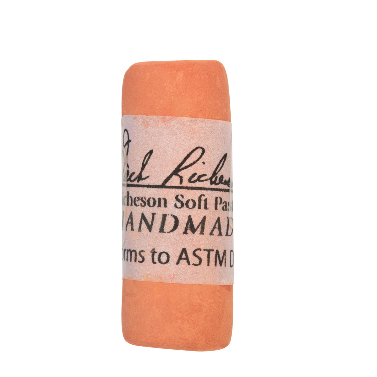 HANDROLLED SOFT PASTEL EARTH ORANGE 17