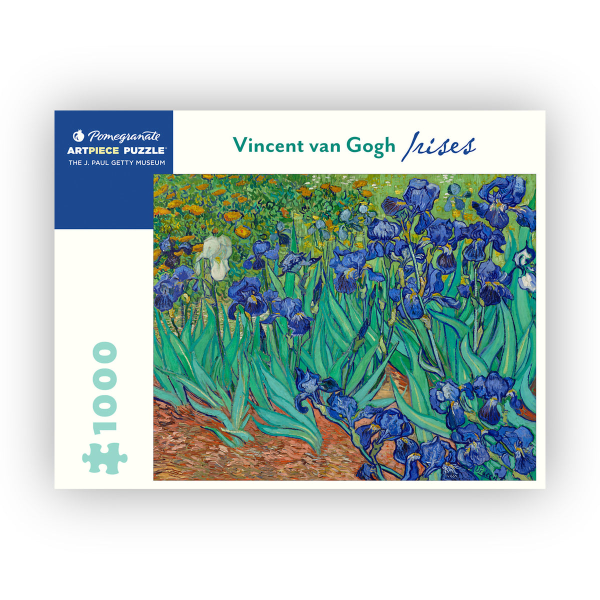 1000 PIECE ART PUZZLE - VAN GOGH IRISES