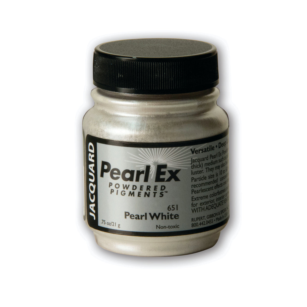 PEARL-EX 0.75oz #651 PEARL WHITE