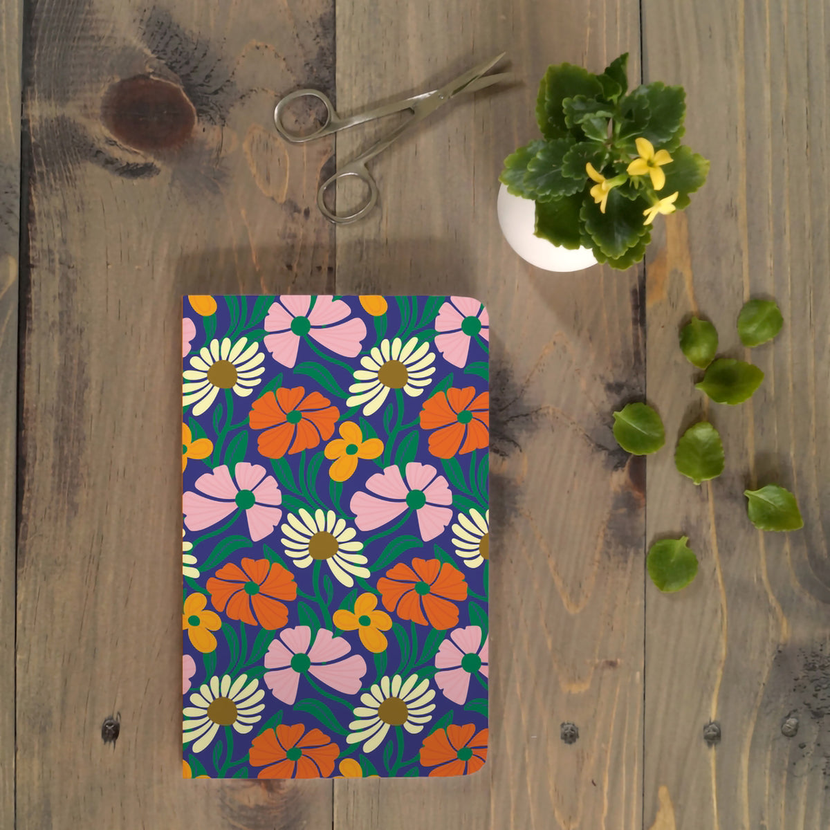 CLASSIC LAYFLAT JOURNAL LINED WILDFLOWER